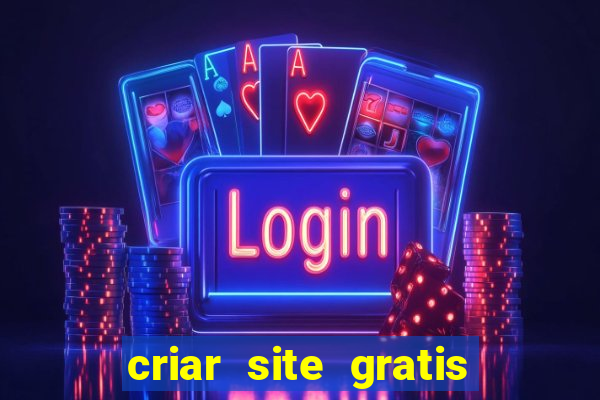 criar site gratis de jogos